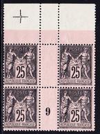 ** MILLESIMES - ** - N°97 - Mill.9 Ds Bloc De 4 - Bdf Avec Croix De Repère - TB - Millésimes