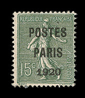 ** PREOBLITERES - ** - N°25 - Papier GC - TB - 1893-1947