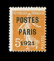 (*) PREOBLITERES - (*) - N°27 - Signé Calves -TB - 1893-1947