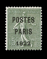 * PREOBLITERES - * - N°31 - Signé - TB - 1893-1947