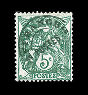 (*) PREOBLITERES - (*) - N°41c - 5c Vert - Surch. Verte - TB - 1893-1947