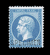 ** TIMBRES SPECIMEN - ** - N°4 - 20c Bleu - TB - Specimen