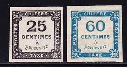 */(*) TIMBRES TAXE - */(*) - N°5, 9 - B/TB - 1859-1959 Neufs