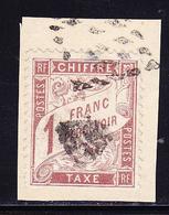 F TIMBRES TAXE - F - N°25 - 1F Marron - TB - 1859-1959 Mint/hinged