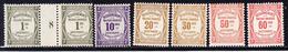 ** TIMBRES TAXE - ** - N°43/48  - 6 Val. - TB - 1859-1959 Neufs