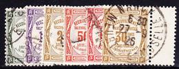 O TIMBRES TAXE - O - N°43/48  - 6 Val. - TB - 1859-1959 Mint/hinged