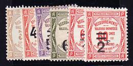 ** TIMBRES TAXE - ** - N°49/54 - TB - 1859-1959 Mint/hinged