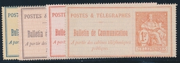 (*) TIMBRES - TELEPHONE - (*) - N°16/19 - TB - Télégraphes Et Téléphones