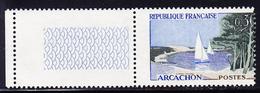 ** VARIETES  - ** - N°1312c - Arcachon - Piquage à Cheval -Bdf -  TB - Unused Stamps