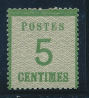 * TIMBRES D'ALSACE LORRAINE (1870-71) - * - N°4 - Dentelure Irrégulière Mais Très Frais - B/TB - Autres & Non Classés