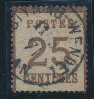 O TIMBRES D'ALSACE LORRAINE (1870-71) - O - N°7 - Obl. Stiring-Wendel 11.3.71 - B/TB - Autres & Non Classés