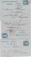 LAC VOSGES/CONV. ST - LAC - N°60 S/3 Plis - Obl. GC4169 + Conv. St. N. Gray - TB - Cartas & Documentos