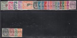 **/(**) TIMBRES POSTE - **/(**) - N°1/23 - Maj (**) Dt Fortes Valeurs - B/TB - Neufs