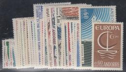 ** TIMBRES POSTE - ** - N°153A/178 - Années 1961/66 - TB - Unused Stamps