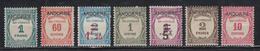 ** TIMBRES TAXE  - ** - N°9/15 - 7 Val. - TB - Neufs