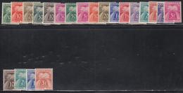 ** TIMBRES TAXE  - ** - N°21/41 - TB - Neufs