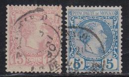 O TIMBRES POSTE - O - N°3, 5 - 5c Bleu Et 15c Rose - TB - Other & Unclassified