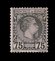 * TIMBRES POSTE - * - N°8 - 75c Noir S/rose - TB - Other & Unclassified