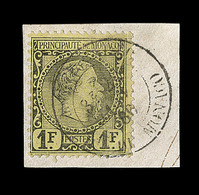 F TIMBRES POSTE - F - N°9 - 1F Noir S/jaune - Belle Obl. - Signé - TB - Autres & Non Classés