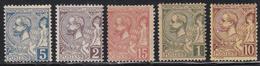 * TIMBRES POSTE - * - N°11/15 - TB - Other & Unclassified