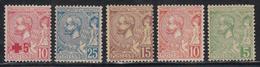 ** TIMBRES POSTE - ** - N°22/26 - TB - Sonstige & Ohne Zuordnung