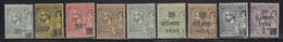 ** TIMBRES POSTE - ** - N°44/5, 47/53 - TB - Sonstige & Ohne Zuordnung