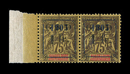 ** GUADELOUPE  - ** - N°51 - Paire - BdF - 2 Types Se Tenant - TB - Sonstige & Ohne Zuordnung