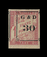 * GUADELOUPE - TIMBRES TAXE - * - N°14 - Margé - Signé - TB - Other & Unclassified