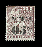 * MARTINIQUE - * - N°9 - 05c S/4c - Signé Calves - Bon Centrage - TB - Autres & Non Classés