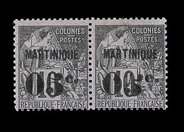 O MARTINIQUE - O - N°10a - "5" Penché - Tenant à Normal - TB - Other & Unclassified