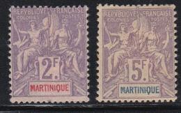 * MARTINIQUE - * - N°45/51 Sf N°46 - 6 Valeurs - TB - Andere & Zonder Classificatie