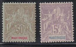 * MARTINIQUE - * - N°50/51 - Les 2 Val. - TB - Otros & Sin Clasificación