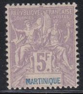 * MARTINIQUE - * - N°51 - 5F Lilas - TB - Autres & Non Classés