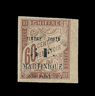 * MARTINIQUE - * - N°60 - 5F S/60c Brun - TB - Other & Unclassified
