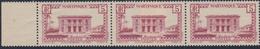 ** MARTINIQUE - ** - N°136 - Bde De 3 Dt Impression S/Raccord - TB - Other & Unclassified