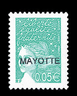 ** MAYOTTE - ** - N°114a - Surch. Grande MAYOTTE - Signé JF Brun - TB - Other & Unclassified