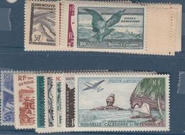 ** NELLE CALEDONIE - POSTE AERIENNE - ** - N°39/63, 65/72 - TB - Vide