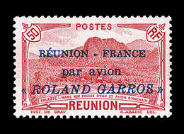 * REUNION - POSTE AERIENNE  - * - N°1 - 50c Rouge - TB - Autres & Non Classés