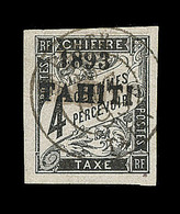 O TAHITI - TIMBRES TAXE  - O - N°17 - 4c Noir - Belle Oblit. - TB - Andere & Zonder Classificatie