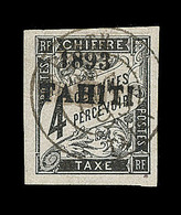 O TAHITI - TIMBRES TAXE  - O - N°17 - 4c Noir - Belle Oblit. - TB - Sonstige & Ohne Zuordnung