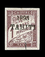 * TAHITI - TIMBRES TAXE  - * - N°25 - Léger Manque De Gomme - Sinon Margé - Signé Marquelet Et Champion - B/TB - Other & Unclassified