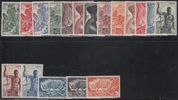 ** AFRIQUE EQUATORIALE FRANCAISE - ** - N°208/26 Sf 219 - Les 18 Val. - TB - Other & Unclassified