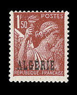 ** ALGERIE - VARIETES - ** - N°233a, Sans 2F - TTB - Vide