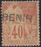 * BENIN  - * - N°11 - 40c Rge Orange - Signé A. Brun - TB - Altri & Non Classificati