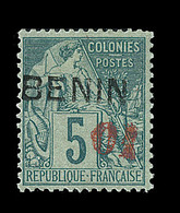 * BENIN  - * - N°14 - 01 S/5c Vert - TB - Autres & Non Classés