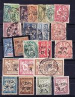 * CHINE - BUREAU FRANCAIS - LOTS-COLLECTIONS - * - Entre 1/89 - Taxe N°20/23  - B/TB - Other & Unclassified