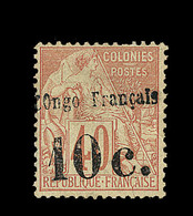 (*) CONGO - (*) - N°6 - Grde Fraîcheur - Signé Calves - Rare - TB - Autres & Non Classés