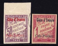 * COTE D'IVOIRE - COLIS POSTAUX  - * - N°3/4 - N°3 Cdf - TB - Andere & Zonder Classificatie