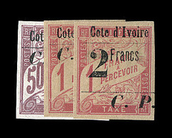 * COTE D'IVOIRE - COLIS POSTAUX  - * - N°18/20 - 3 Val. De 1905 - TB - Sonstige & Ohne Zuordnung