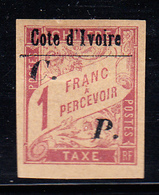 * COTE D'IVOIRE - COLIS POSTAUX  - * - N°19 - Signé Brun - TB - Andere & Zonder Classificatie